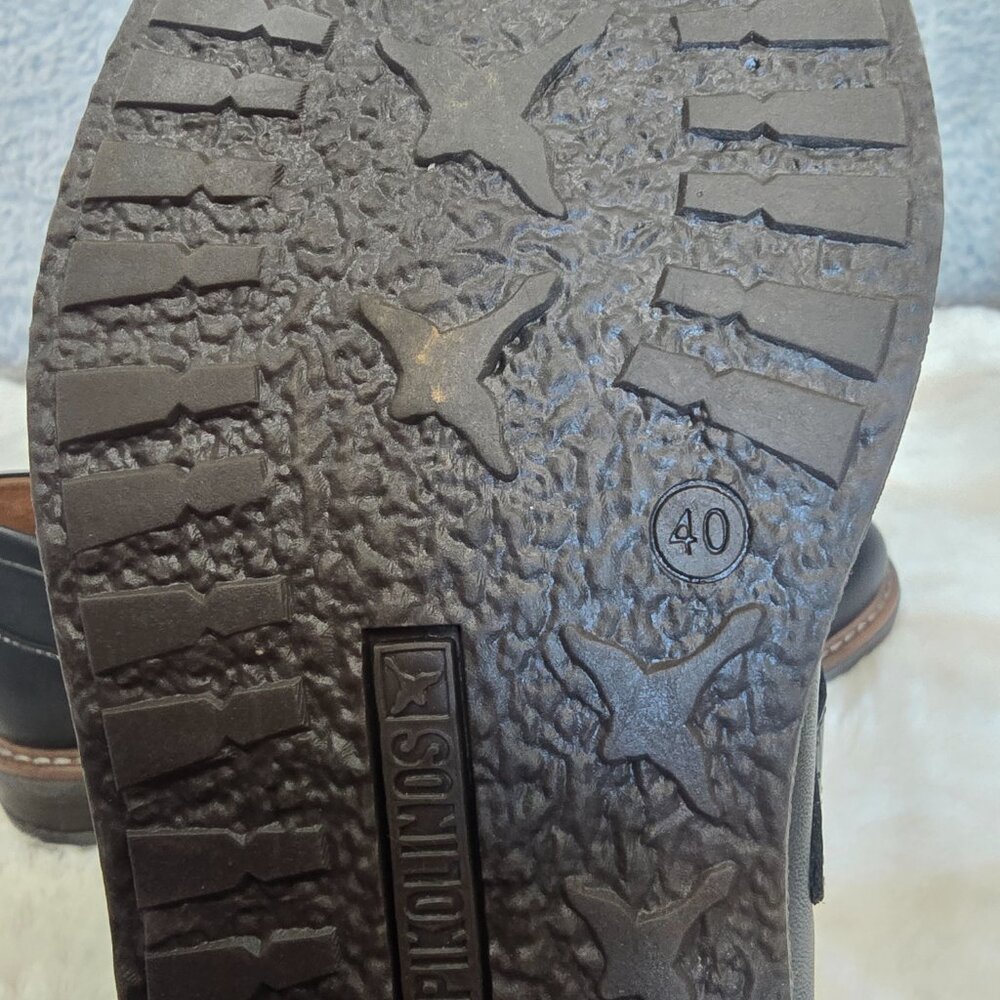 PIKOLINOS Black Leather Loafers - Picture 11 of 13